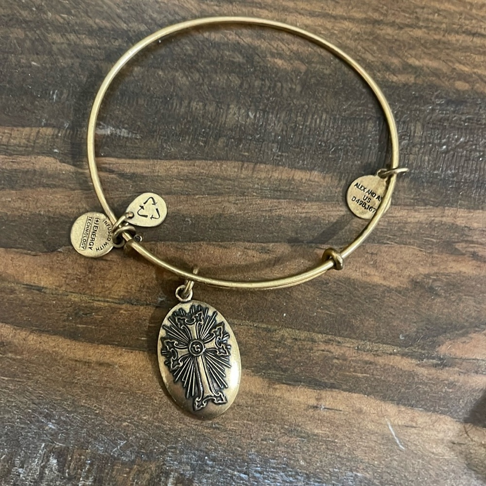 Alex and ani bracelet Armenian cross